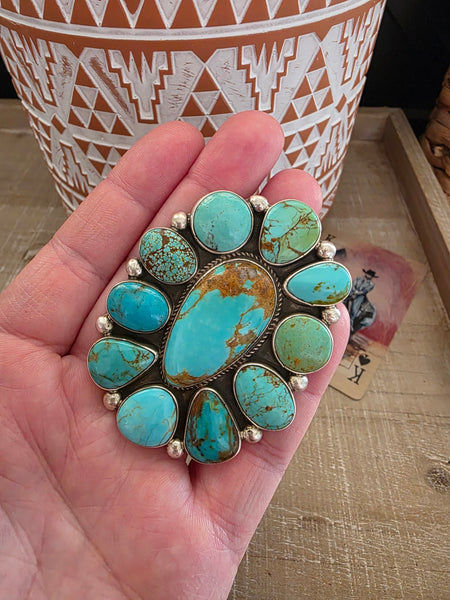 THE GERALDINE JAMES KINGMAN TURQUOISE RING