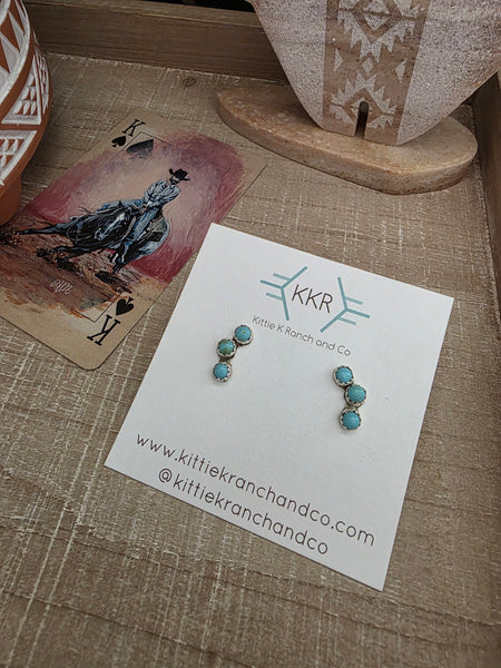 SYLVIA CHEE TRINITY KINGMAN EAR CRAWLER STUDS