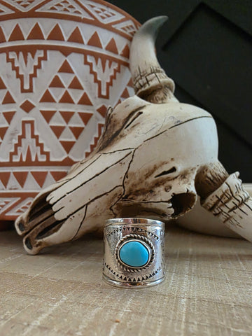 KREE BLANCHARD WIDE BAND RING