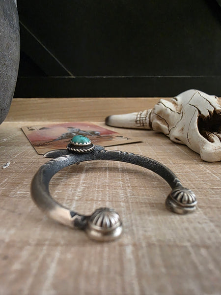 MARTHA CAYATINETO TURQUOISE NAJA PENDANT