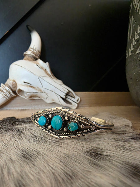 RONALD LEE TRINITY TURQUOISE CUFF