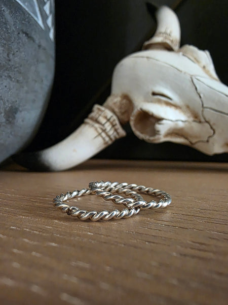 ADRIAN YAZZIE TWISTED WIRE BAND