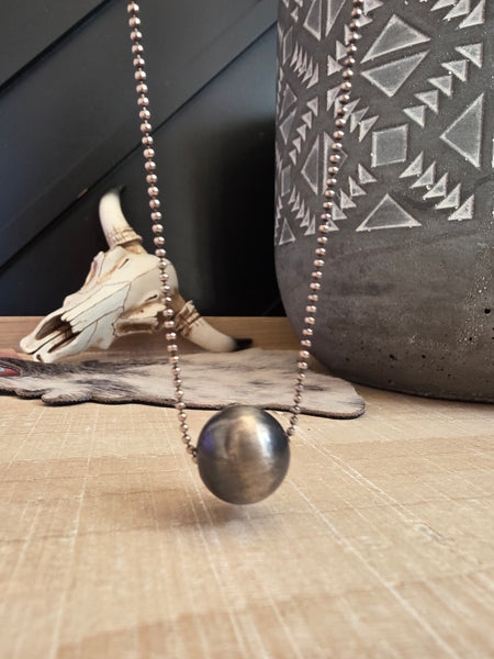 STERLING SILVER DESERT PEARL NECKLACE