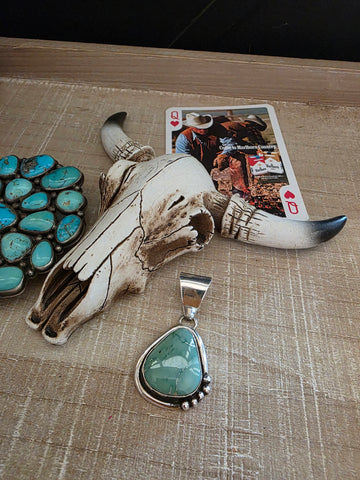 DAVID MORRIS TURQUOISE PENDANT