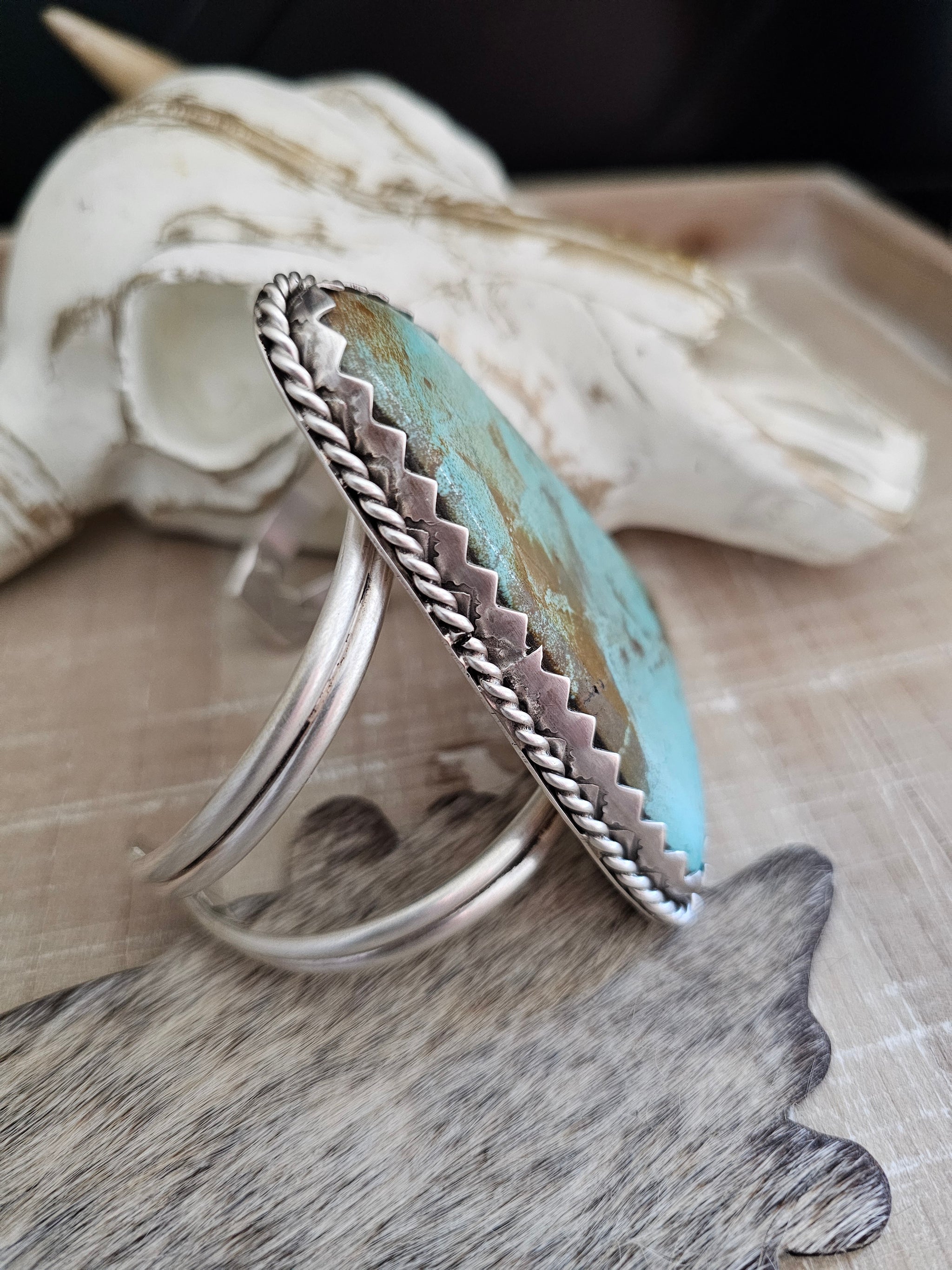 RENA SHELLY #8 TURQUOISE CUFF – Kittie K Ranch and Co