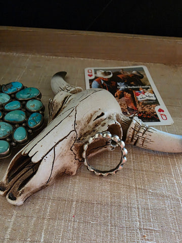 PAULINE NELSON NAVAJO PEARL RING