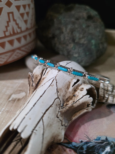 MURRY HANNAWEEKA ZUNI TURQUOISE BRACELET