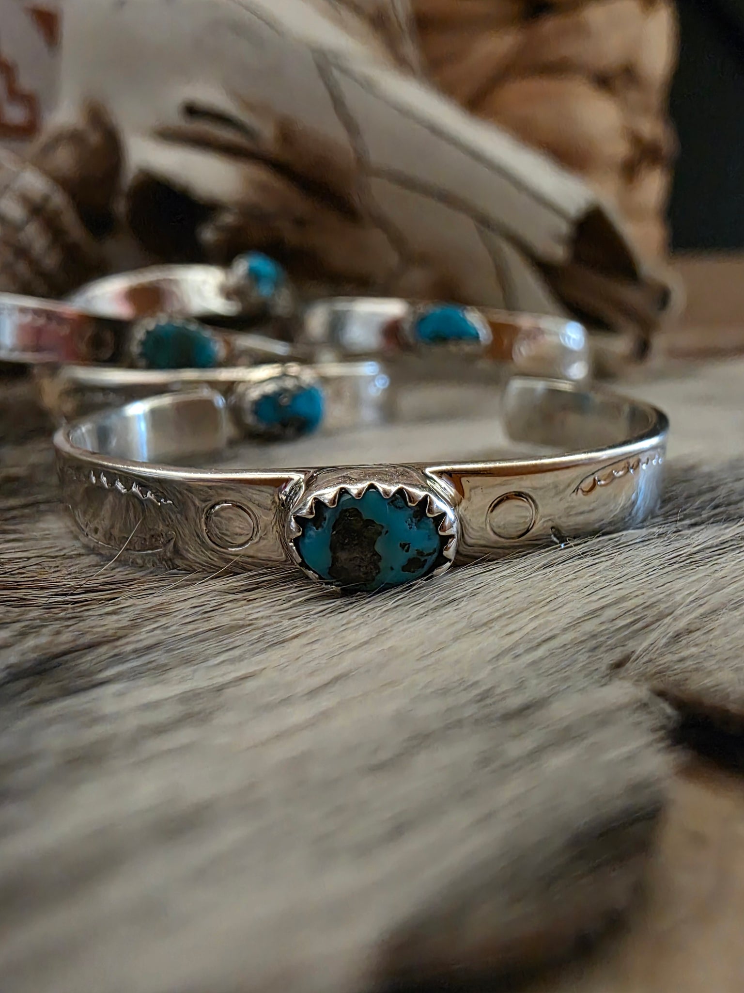MARCUS GISHAL TURQUOISE BABY BRACELET