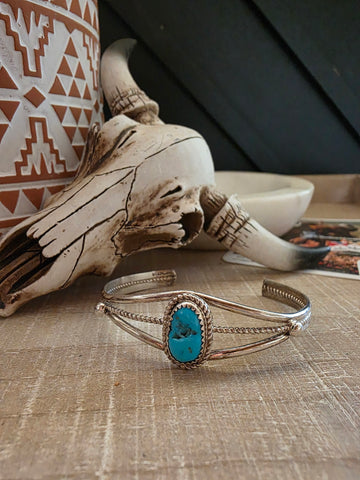 DAVID MORRIS TURQUOISE NAVAJO CUFF