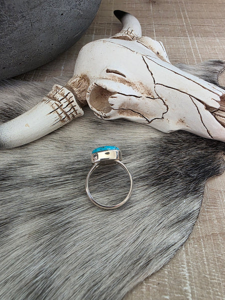 ELLA COWBOY TURQUOISE RING