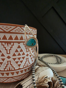 PEGGY SKEETS TURQUOISE CUFF