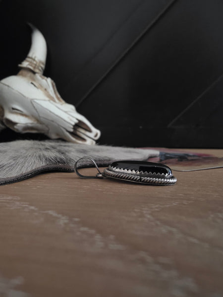 SCOTT SKEETS BLACK ONYX PENDANT