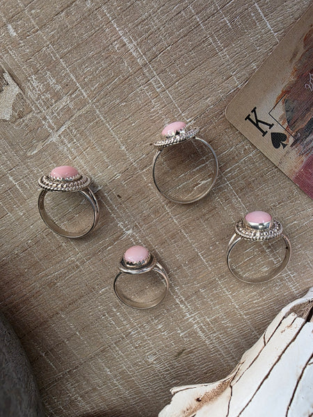 BYRON BEGAY PINK CONCH RING