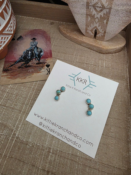 SYLVIA CHEE TRINITY KINGMAN EAR CRAWLER STUDS