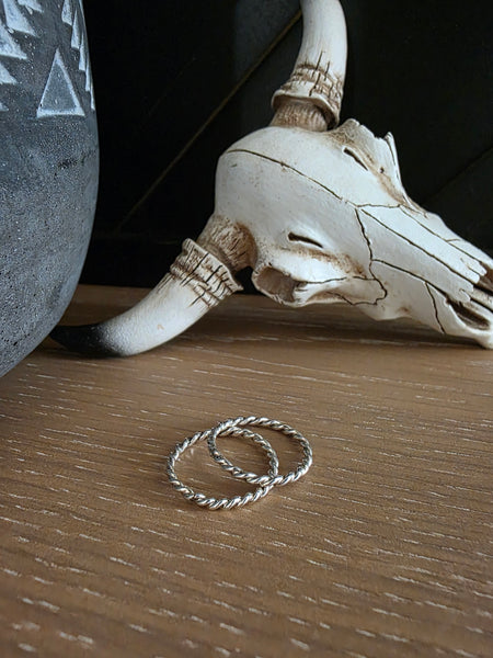 ADRIAN YAZZIE TWISTED WIRE BAND