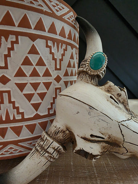 BYRON BEGAY KINGMAN TURQUOISE RING