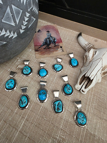 MICHAEL McCRAY TURQUOISE PENDANT