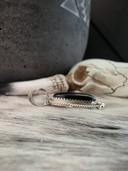 JAMESON KEE ONYX STONE PENDANT