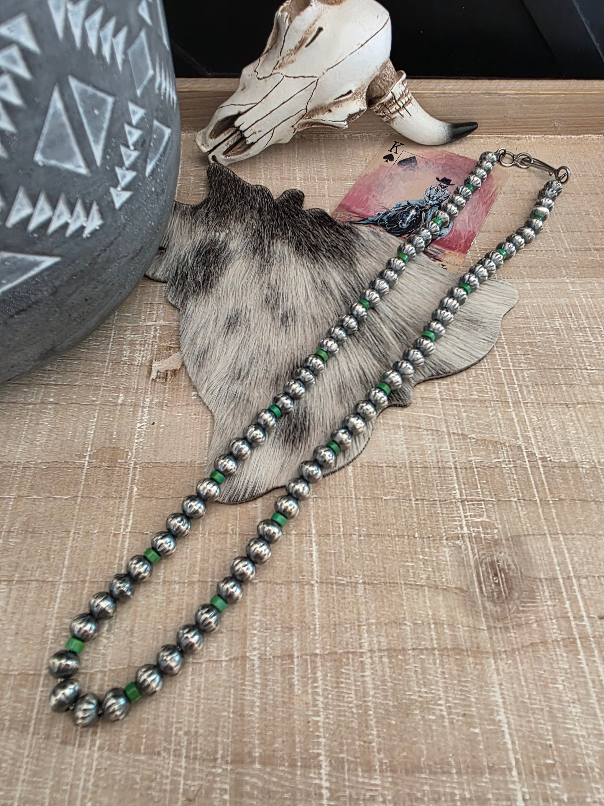 Navajo Pearls | Native American Handmade Turquoise Jewelry