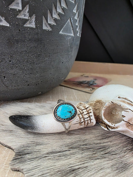 KRISTEN ELLA COWBOY TURQUOISE RING