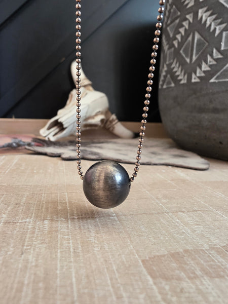 STERLING SILVER DESERT PEARL NECKLACE