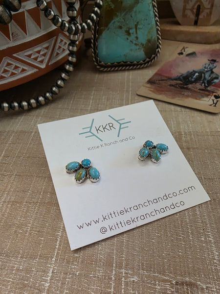 SYLVIA CHEE MINI CLUSTER STUD EARRINGS