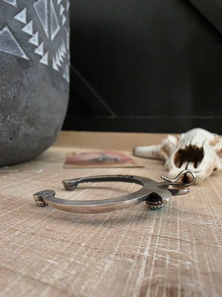 MARTHA CAYATINETO TURQUOISE NAJA PENDANT