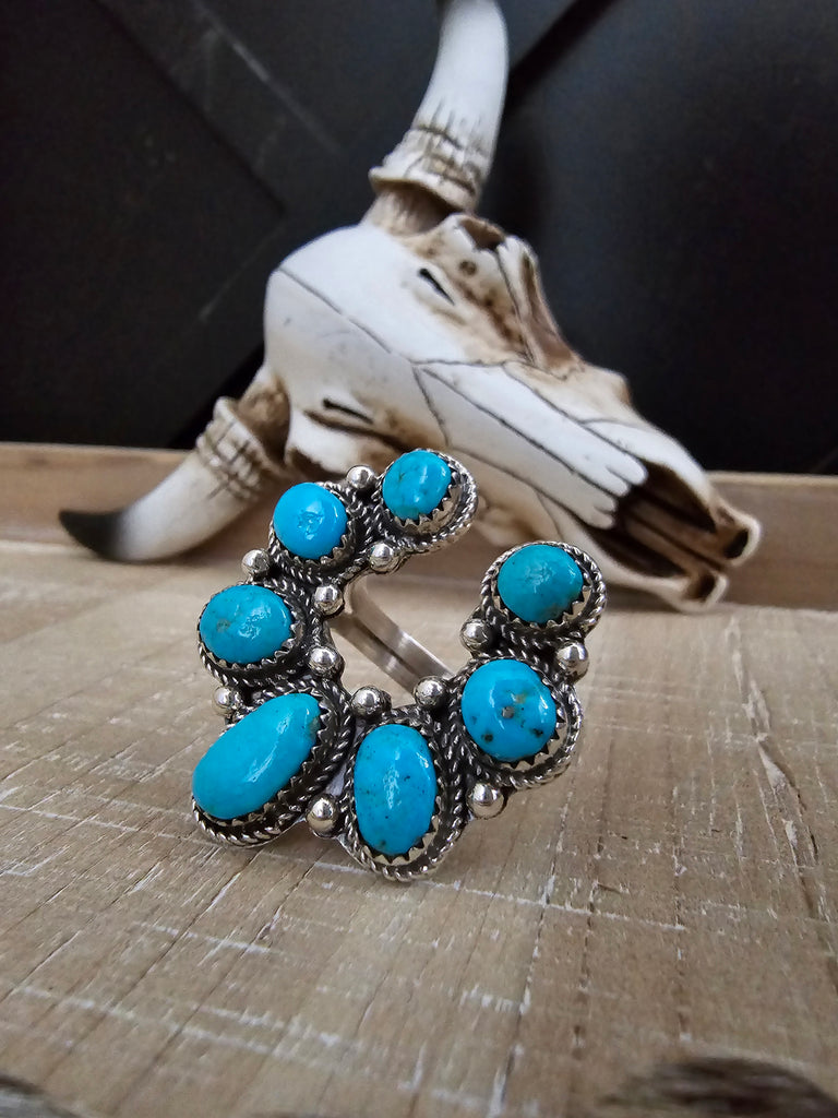 Naja Rind RITA DAWES TURQUOISE NAJA RING – Kittie K Ranch and Co
