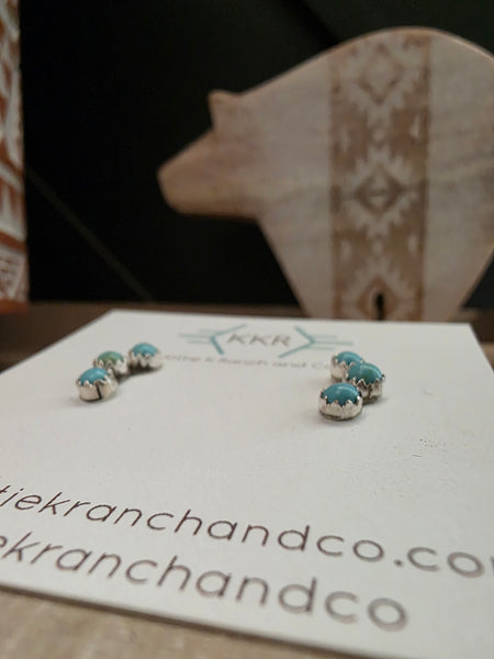 SYLVIA CHEE TRINITY KINGMAN EAR CRAWLER STUDS