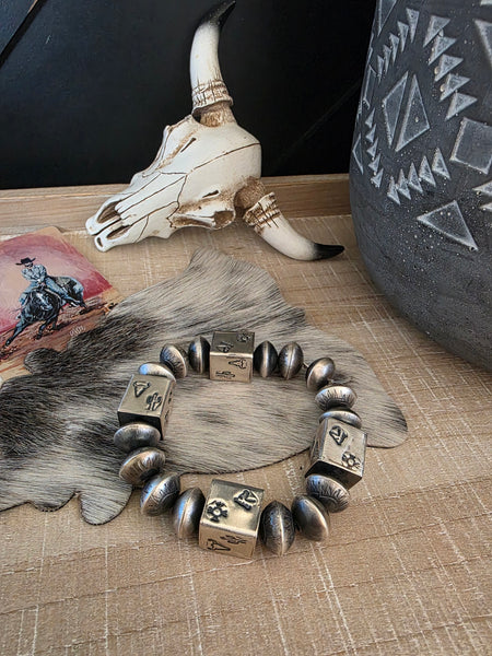 SOPHIA BECENTI HANDMADE NAVAJO PEARL BRACELET