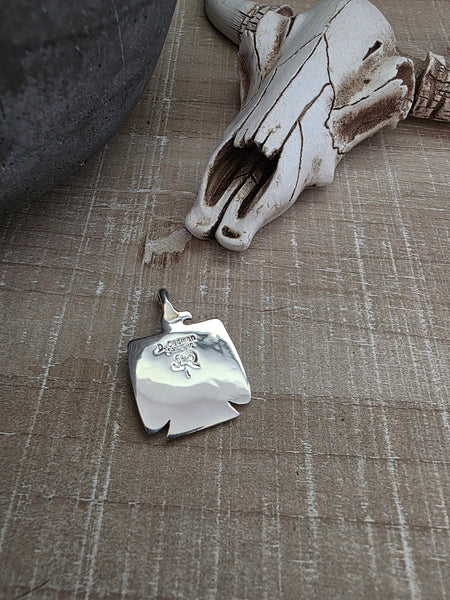 DARRELL CADMAN NAVAJO THUNDERBIRD PENDANT NECKLACE