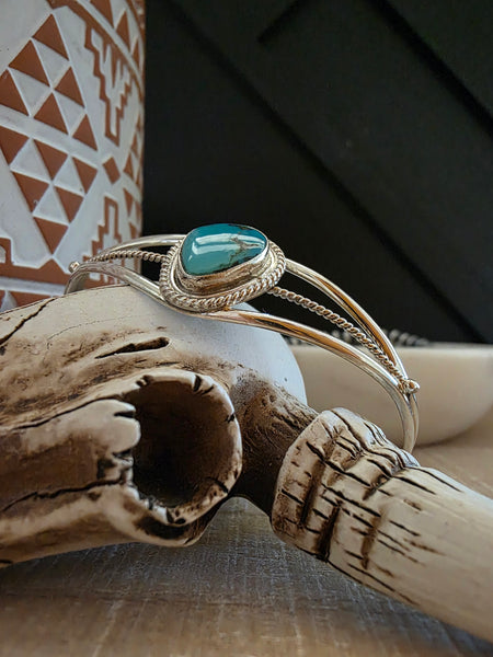 PEGGY SKEETS TURQUOISE CUFF