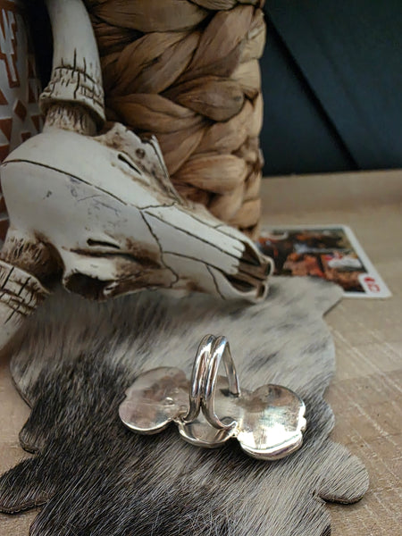 JEANETTE YAZZIE THREE STONE RING