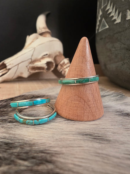 JAMIE JOHNSON THIN TURQUOISE BAND