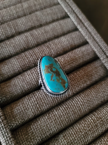 Skeets Navajo Turquoise Ring