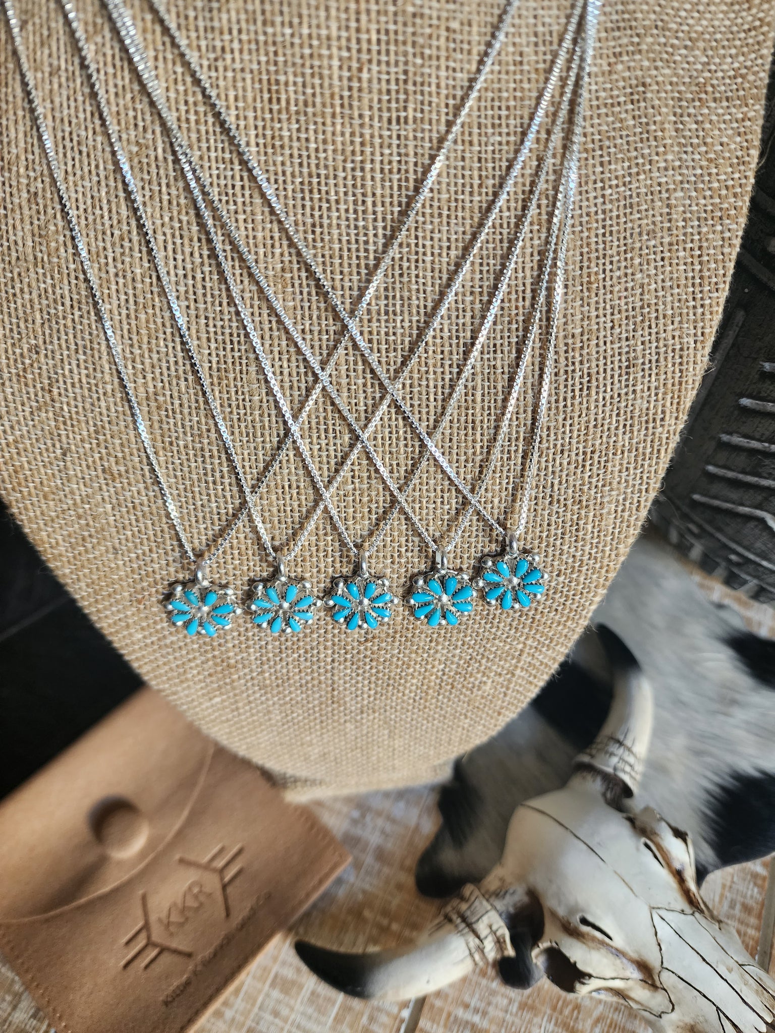 THE PETITE ZUNI CLUSTER NECKLACE