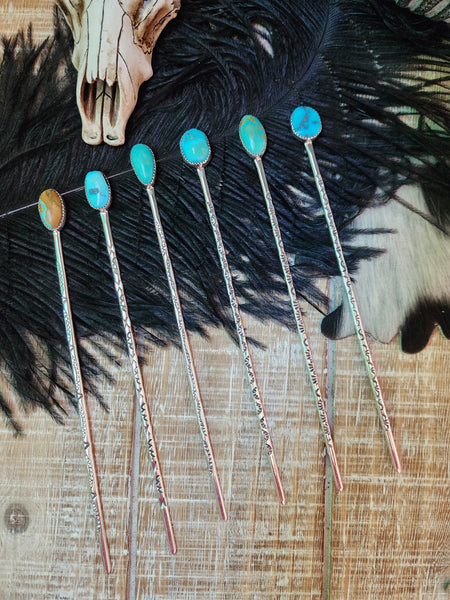 TURQUOISE HAT PINS